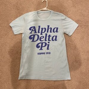 ADPi Alpha Delta Pi T-shirt blue